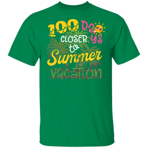 100 Days of School Closer To Summer Vacation Teacher Student