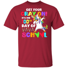 Load image into Gallery viewer, Get Your Cray On It&#39;s The 100th Day of School Dabbing Unicorn
