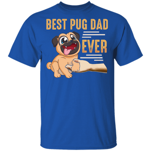 Best Pug Dad Ever Retro Vintage