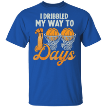 Load image into Gallery viewer, I Bribbled My Way To 100 Days Basketball 100th Day Of School
