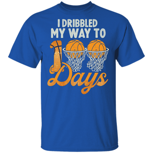 I Bribbled My Way To 100 Days Basketball 100th Day Of School