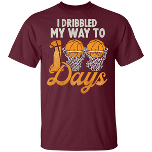 I Bribbled My Way To 100 Days Basketball 100th Day Of School