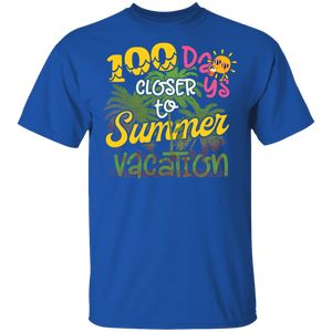 100 Days of School Closer To Summer Vacation Teacher Student