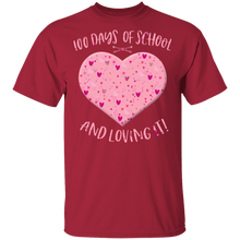 Load image into Gallery viewer, 100th Day Of School And Loving It Teacher Heart Valentine Day
