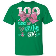 Load image into Gallery viewer, 100 Days Of Brains Bows 100th Day Of School
