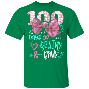 100 Days Of Brains Bows 100th Day Of School