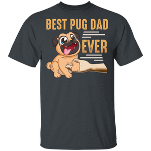 Best Pug Dad Ever Retro Vintage