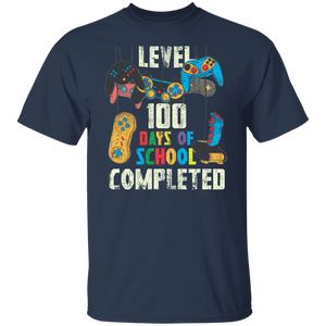 Level 100 Days Of School Completed Video Gamer for Boys