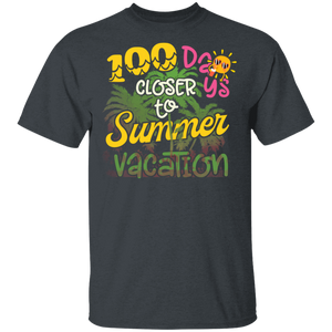 100 Days of School Closer To Summer Vacation Teacher Student