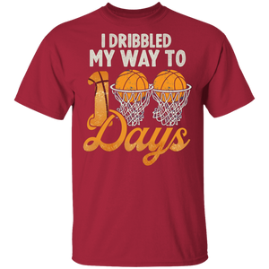I Bribbled My Way To 100 Days Basketball 100th Day Of School