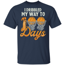 Load image into Gallery viewer, I Bribbled My Way To 100 Days Basketball 100th Day Of School
