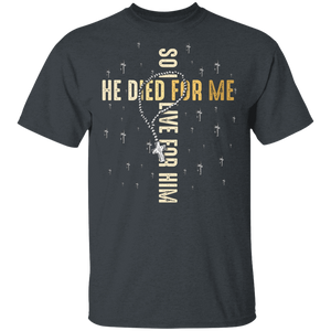 Christian Bible Verse Jesus Died For Me So I Live For Him