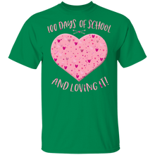 Load image into Gallery viewer, 100th Day Of School And Loving It Teacher Heart Valentine Day
