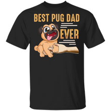 Load image into Gallery viewer, Best Pug Dad Ever Retro Vintage
