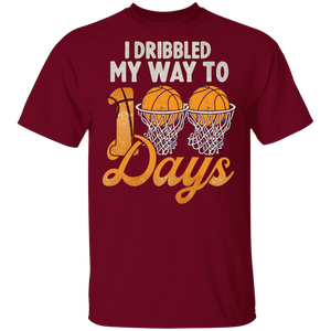 I Bribbled My Way To 100 Days Basketball 100th Day Of School