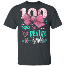Load image into Gallery viewer, 100 Days Of Brains Bows 100th Day Of School
