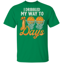 Load image into Gallery viewer, I Bribbled My Way To 100 Days Basketball 100th Day Of School
