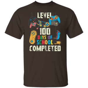 Level 100 Days Of School Completed Video Gamer for Boys